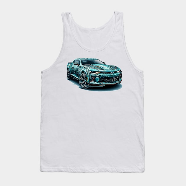 Camaro Tank Top by Vehicles-Art